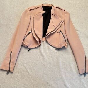 Blush Pink Zara Blazer Size Small